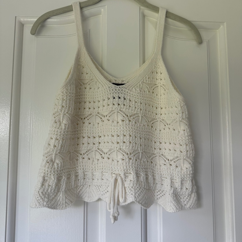 Design 365 Pointelle-Knit Top